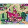 Kinderteppich PRIMAFLOR-IDEEN IN TEXTIL "Spielteppich CANDY TOWN" Teppiche Gr. B: 140cm, 6,5mm, L: 200cm, bunt Kinder Kurzflor, Straßen-Spiel-Teppich, Kinderzimmer