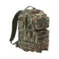 Rucksack BRANDIT "Brandit Accessoires US Cooper Backpack Large", grün (olive camo), Polyester, Rucksäcke