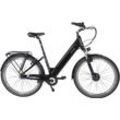 E-Bike ALLEGRO "Comfort SUV 7 Plus 522" Gr. 45, schwarz, E-Bikes, 45cm, 27,5 Zoll (69,85cm), Pedelec, Elektrofahrrad für Damen u. Herren