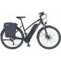 E-Bike PROPHETE "Entdecker PowerEdition" E-Bikes Gr. 52cm, 28 Zoll (71,12cm), schwarz Pedelec, Elektrofahrrad für Damen u. Herren