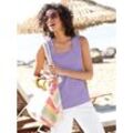 Trägertop CASUAL LOOKS Gr. 48, lila (lavendel) Damen Tops