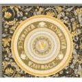 Vliestapete VERSACE "Wallpaper Versace 5 Floral Design", schwarz (goldfarben schwarz silberfarben), B:0,7m H:0,01m L:10,05m, Vlies, Vinyl, Tapeten, Designertapete auffallende Fliesen-Tapete Tapeten Wohnzimmer modern