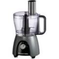 RUSSELL HOBBS Zerkleinerer "Matte Charcoal Food Processor 27111-56, 2,3 Liter Glasbehälter" spülmaschinengeeignetes Zubehör grau (anthrazit)