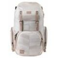 Laptoprucksack NITRO "Weekender", Gr. B/H/T: 30cm x 55cm x 23cm, beige (dune), casual, Rucksäcke, Reiserucksack mit Laptopfach, Schulrucksack, Wanderrucksack