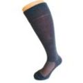 Diabetikersocken FUSSGUT "Venenfreund Kniestrümpfe" Socken Gr. 2 (40/41/42), grau sensitiv