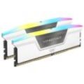 CORSAIR PC-Arbeitsspeicher "VENGEANCE RGB DDR5 Memory", RGB, Arbeitsspeicher, weiß, 2 x 16 GB