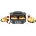 ROMMELSBACHER Sandwichmaker "ST 1800 für American Toasts im XL Format", grau (schiefergrau), B:36,5cm H:13cm T:31,5cm, Sandwichmaker