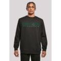 Sweatshirt F4NT4STIC "Harry Potter Slytherin Text" Gr. 3XL, schwarz Herren Sweatshirts Print