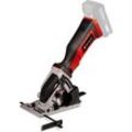 Akku-Handkreissäge EINHELL "TE-CS 18/89 Li - Solo", rot (rot, schwarz), B:137,00mm H:152,00mm L:431,00mm, Sägemaschinen, Mini, ohne Akku und Ladegerät