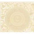 Vliestapete VERSACE "Wallpaper Versace 5 Floral Design", beige (beige creme weiß), B:0,7m H:0,01m L:10,05m, Vlies, Vinyl, Tapeten, Designertapete auffallende Fliesen-Tapete Tapeten Wohnzimmer modern