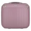 Beautycase TRAVELITE "ELVAA" Gr. B/H/T: 36cm x 31cm x 19cm, rosa (rosé) Taschen Kosmetikkoffer Trolley-Aufsteckfunktion, passend dazu Koffer ELVAA