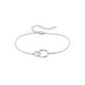 Armband HECHTER PARIS "Schmuck Geschenk Silber 925 Armschmuck Armkette Ankerkette", silber (silberfarben), Armbänder, Damen, Silber 925 (Sterlingsilber)