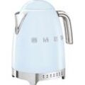 SMEG Wasserkocher "KLF04PBEU", blau (pastellblau), B:22,3cm H:28cm T:17,1cm, Wasserkocher