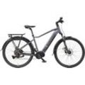 E-Bike TELEFUNKEN "SUV700" Gr. 48, grau, E-Bikes, 48cm, 29 Zoll (73,66cm), Pedelec, Elektrofahrrad für Herren u. Damen, Trekkingrad