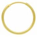 Paar Ohrhänger ADELIA´S "1 Paar 333 Gold Ohrringe / Creolen Ø 11 mm", gold, Ohrringe, Damen, Damen, Gelbgold 333, 333 Gold Goldschmuck für Damen