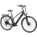 E-Bike TRETWERK "Seville 5.0" Gr. 50, blau, E-Bikes, 50cm, 28 Zoll (71,12cm), Pedelec, Elektrofahrrad für Damen u. Herren