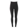 Leggings WINSHAPE "Functional Comfort HWL117C" Gr. XXL, Normalgrößen, schwarz Damen Hosen mit V-Shape Applikation und Core-Bund