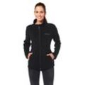 Fleecejacke EASTWIND Gr. 44/46, schwarz Damen Jacken Fleecejacke Outdoorbekleidung Sportbekleidung Übergangsjacke Winterjacke für kalte Tage, aus 100% Polyester, sportlicher Stil