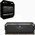 CORSAIR Arbeitsspeicher "DOMINATOR PLATINUM RGB 32GB (2x16GB) DDR5 DRAM 5200MHz C40", Arbeitsspeicher, schwarz, 32 GB (2x 16 GB), 5200 MHz