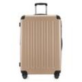 Hartschalen-Trolley HAUPTSTADTKOFFER "Spree, 75 cm" Gr. B/H/T: 50cm x 75cm x 30cm 101 l, beige (champagner), ABS, unifarben, Koffer, Hartschalen-Koffer Reisegepäck TSA Schloss Volumenerweiterung