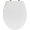 WC-Sitz WENKO "Delos Family", weiß, B:37,5cm, Kunststoff, WC-Sitze, Softclose / Kindersitz / Kinderbrille