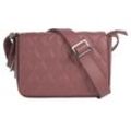 Henkeltasche CLUTY Gr. B/H/T: 20cm x 13cm x 5cm onesize, rosa (alt, rosa), Damen, Leder, Taschen, echt Leder, Made in Italy