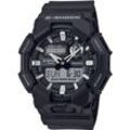 Chronograph CASIO G-SHOCK, schwarz, Armbanduhren, Herren, Quarzuhr, Armbanduhr, Herrenuhr, digital,Resinband,20 bar Wasserdichte