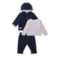 Erstausstattungspaket LILIPUT, Baby, Gr. 56, blau (blau, grau), 100% Baumwolle, casual, KOB Set-Artikel, mit niedlichen Details