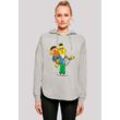 Kapuzenpullover F4NT4STIC "Sesamstraße Ernie & Bert" Gr. L, grau Damen Pullover Premium Qualität, Weihnachts-Kollection