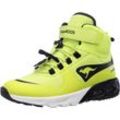 Sneaker KANGAROOS "KX-Hydro" Gr. 25, grün (lime) Schuhe Sneakerboot, Winterschuh, wasserdicht