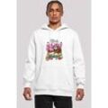 Sweatshirt F4NT4STIC "Scooby Doo Life Is Sweet" Gr. 5XL, weiß Herren Sweatshirts Herren,Premium Merch,Slim-Fit,Kapuzenpullover,Bedruckt