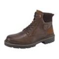 Schnürboots PANTOFOLA D´ORO "PONTIDA UOMO HIGH" Gr. 44, braun (cognac) Schuhe Schnürstiefelette, Boot, Winterstiefel im Casual Business Look