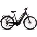 E-Bike SAXONETTE "Quantum Sport" E-Bikes Gr. 50cm, 28 Zoll (71,12cm), schwarz Pedelec, Elektrofahrrad für Damen u. Herren