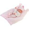 Babypuppe LLORENS "Bimba rosa, 35 cm" Puppen rosa (babyrosa, weiß) Kinder Made in Europe