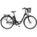 E-Bike TELEFUNKEN "Multitalent RC830" Gr. 48, grau (anthrazit), E-Bikes, 48cm, 28 Zoll (71,12cm), Pedelec, Elektrofahrrad für Damen u. Herren