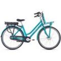 E-Bike ADORE "Cantaloupe" Gr. 49, blau, E-Bikes, 49cm, 28 Zoll (71,12cm), Pedelec, Elektrofahrrad für Damen u. Herren