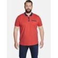 Poloshirt CHARLES COLBY "Doppelpack Poloshirt EARL LENN", Herren, Gr. L, bunt (rot dunkelblau), comfort fit normal, ohne Ausschnitt, Kurzarm, Shirts, in zwei Farbvariationen