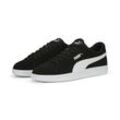 Sneaker PUMA "Smash 3.0 Sneakers Erwachsene", Gr. 41, schwarz-weiß (schwarz, weiß), Obermaterial: Textil, Kuhleder, Synthetik; Futter: Textil; Innensohle: Textil; Laufsohle: Gummi, Schuhe