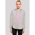 Kapuzenpullover F4NT4STIC "Fall Out Boy Pink Dog So Much Stardust" Gr. S, grau, Damen, Obermaterial: 100% Baumwolle, Pullover, Premium Qualität