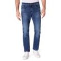 Straight-Jeans "Rando Dicke Nähte", Herren, Gr. 32, Länge 34, blau (blau used buffies), Denim/Jeans, Obermaterial: 99% Baumwolle, 1% Elasthan, PIONEER AUTHENTIC JEANS, casual, Jeans