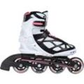 Inlineskates PLAYLIFE "Uno Pink 80" Gr. 37, rosa (rosa, schwarz, weiß), Inlineskates_Rollschuhe_Schlittschuhe, Kinder, 37, Kunstfaser