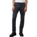 Chinohose MARC O'POLO Gr. 33, Länge 34, blau (dunkelblau) Herren Hosen im cleanen Look