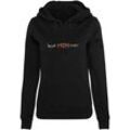 Kapuzenpullover MERCHCODE "Merchcode Damen Ladies Mothers Day - Best mom ever Heavy Hoody", Damen, Gr. 4XL, schwarz, 65% Baumwolle, 35% Polyester, mehrfarbig, casual, normal, ohne Ausschnitt, Langarm, Pullover