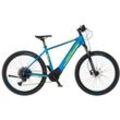 E-Bike FISCHER FAHRRAD "MONTIS 6.0i 504" Gr. 46, blau (blau matt), E-Bikes, 46cm, 29 Zoll (73,66cm), Pedelec, Elektrofahrrad für Damen u. Herren, MTB, Topseller