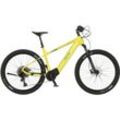 E-Bike FISCHER FAHRRAD "MONTIS 8.0i 711 43" Gr. 43, grün (bronze, grün), E-Bikes, 43cm, 29 Zoll (73,66cm), Pedelec, Elektrofahrrad für Damen u. Herren, MTB