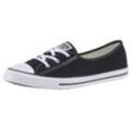 Sneaker CONVERSE "Chuck Taylor All Star Ballet Lace Ox" Gr. 36, schwarz, Textil, Schuhe Canvassneaker Sneaker low