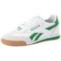 Sneaker REEBOK CLASSIC "CAMPIO XT" Gr. 36,5, ftwrweiß, glengrün, rubbergum04, Leder, Synthetik, Schuhe