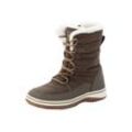 Winterboots WHISTLER "Aziel W Boot WP" Gr. 41, grau, Damen, Textil, Synthetik, Schuhe, Snowboots, Winterstiefel, Winterschuhe, wasserdicht