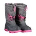 Winterboots CMP "KIDS AHTO WP SNOW BOOTS" Gr. 38, grau (asphalt) Damen Schuhe Snowboots, Winterstiefel, Winterschuhe, wasserdicht