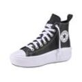 Sneaker CONVERSE "CHUCK TAYLOR ALL STAR MOVE PLATFORM" Gr. 36, schwarz-weiß (schwarz, weiß) Schuhe